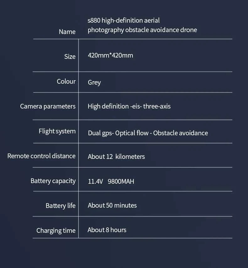 Load Bearing 800g S880 GPS Drone With 8K HD Camera 3-axis Gimbal Brushless Laser Obstacle Avoidance With Airdrop FPV RC Dron The jack market .AU The jack market .AU Drones $ 388 14:691#LG-NO OAS-64G