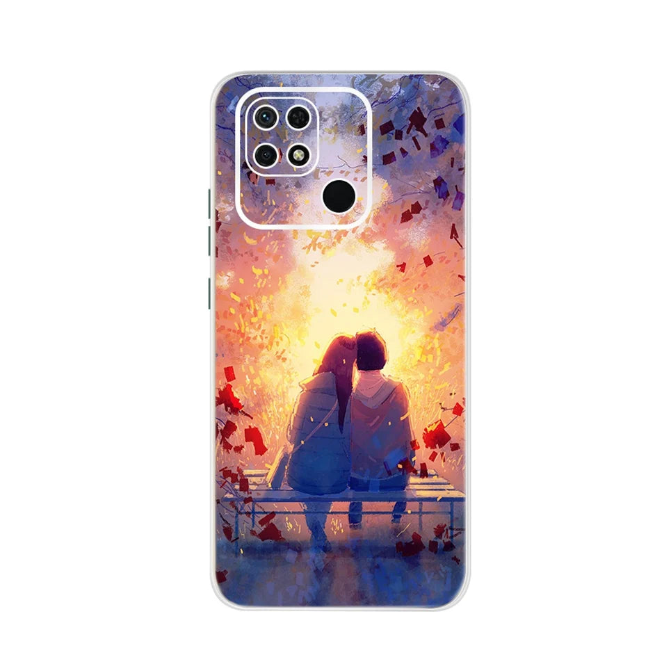 For Cover Redmi 10 Case Silicon Back Cover Phone Case For Xiaomi Redmi 10 2022 Soft coque TPU Redmi 10a 10c Clear bumper etui