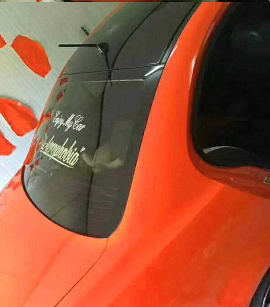 Premium Car Styling Glossy Fluorescent Yellow Vinyl Sticker Glossy Fluorescent yellow Vinyl Wrap Self Adhesive Sticker