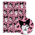 Hello Kitty 140x50CM Cartoon Polyester cotton fabric Patchwork Tissue Kid Home Textile Sewing Doll Dress Curtain cotton Fabric