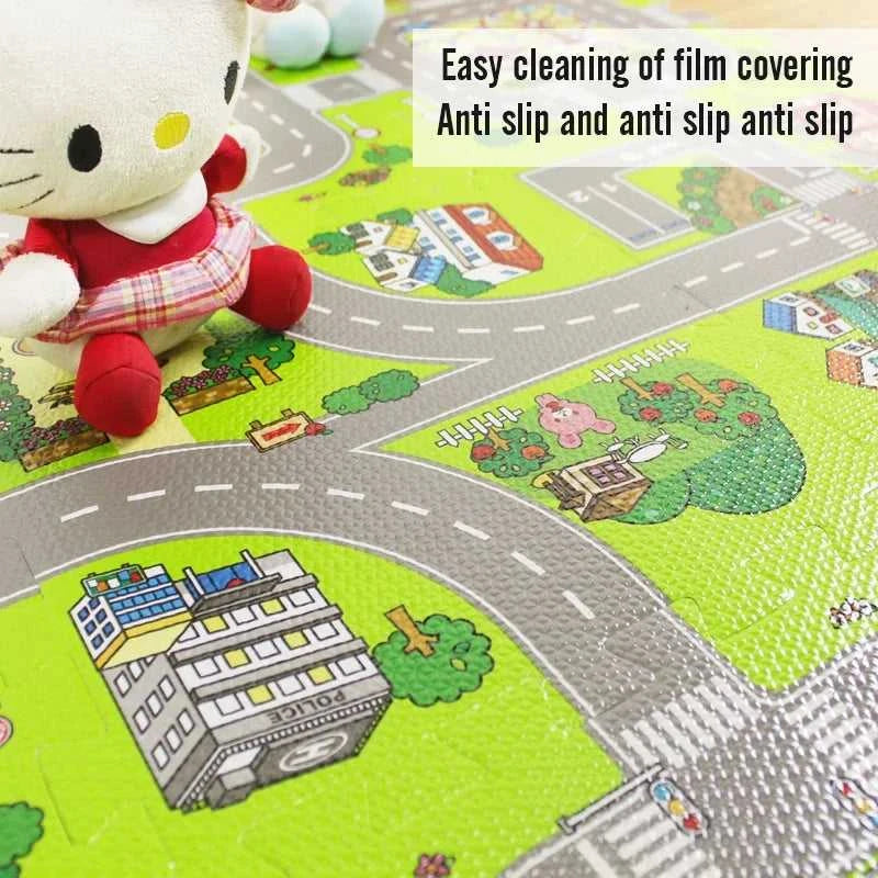 Baby Play Mat 9pcs/lot Kids Carpet Playmat Children Rug Soft Floor Toys Road Traffic Soft Floor Home Decor EVA Kids Foam Puzzles The jack market .AU The jack market .AU Mum & Kids: Essential Products for Every Family $ 43 14:29#1 set