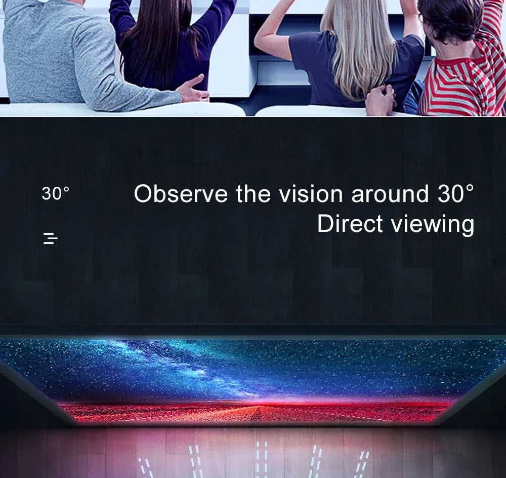 ZHNUWIE Projector Screen 16:9 Metal Anti Light Curtain Reflective Fabric Cloth For YG300 XGIMI H3 HALO Mogo Xiaomi DLP Projector The jack market .AU The jack market .AU Home $ 71 977:202689808
