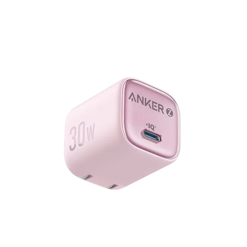 Anker Zolo GaN 30W USB-C Fast Charger – Foldable, PIQ 3.0 & PPS for iPhone 16 Pro Max, Galaxy, iPad