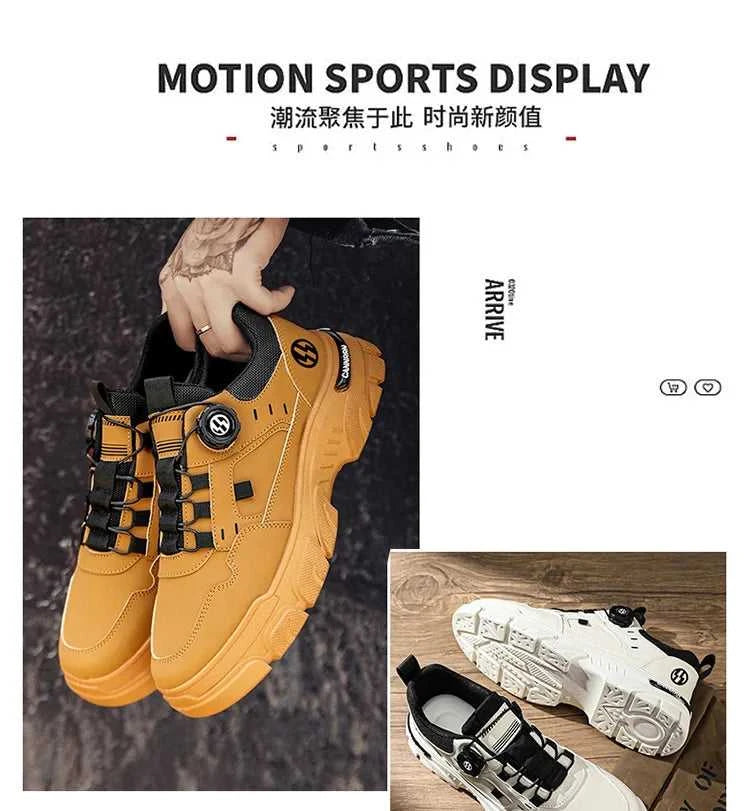 Autumn Men's Shoes 2024 New Breathable Workwear Men's Trend Versatile White Shoes Men's Thick Soled Casual Board Shoes The jack market .AU The jack market .AU Step Up Your Style: Trendy Shoes for Every Occasion! $ 80 14:771;200000124:100013888