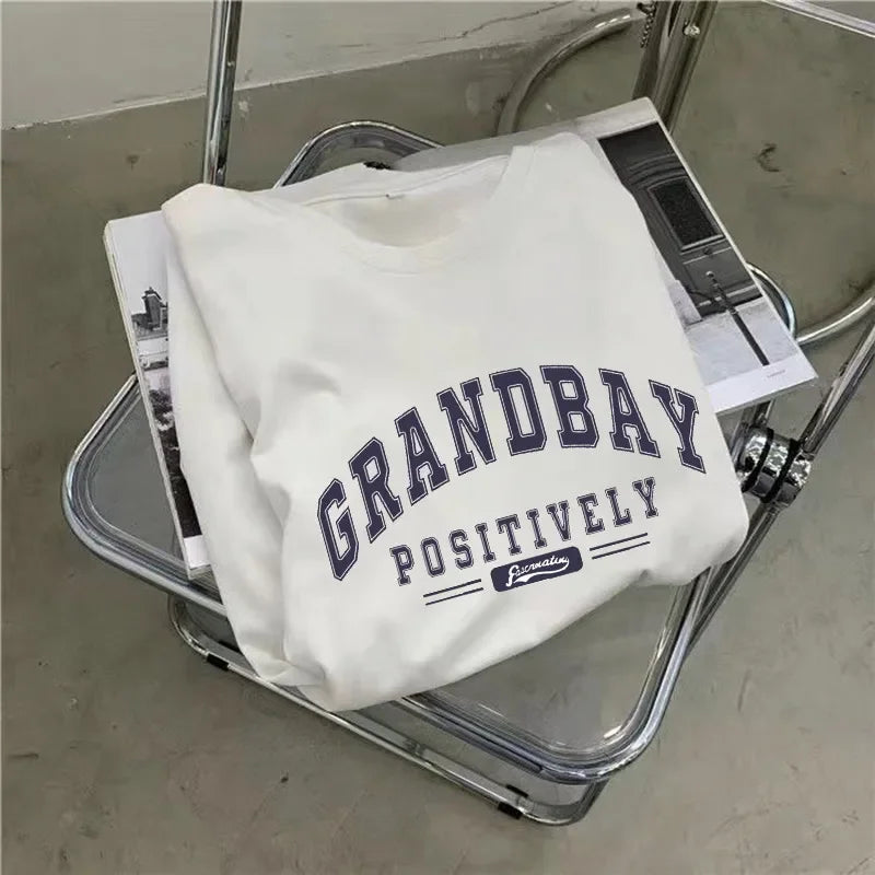 Summer Vibes Retro Letter-Print Plus-Size Loose Dress - Casual Short-Sleeved Home Wear for Confident Women