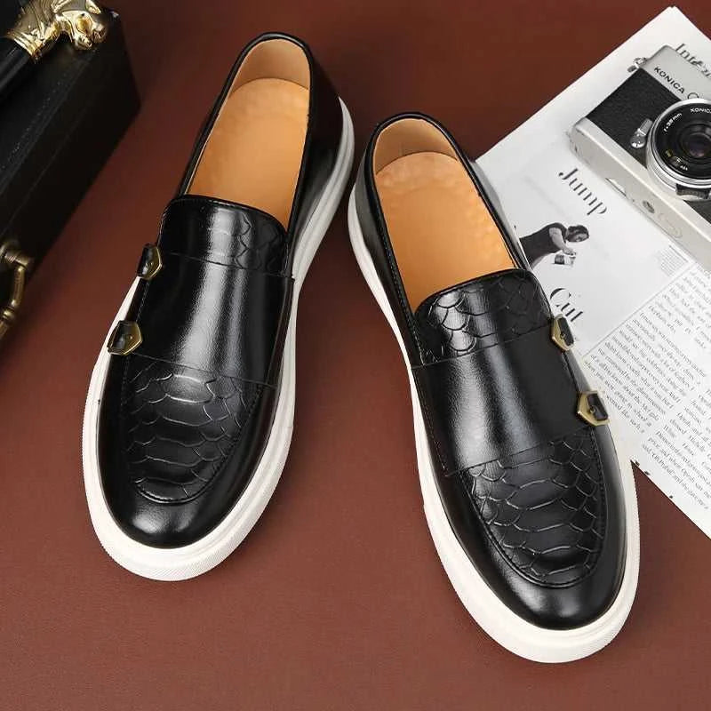 Fashion Men's Casual Shoes Embossed Leather Men Classic Retro British Style Tassels Loafers Mens Slip-on Outdoor Driving Flats The jack market .AU The jack market .AU Step Up Your Style: Trendy Shoes for Every Occasion! $ 101 14:193#S11 Black;200000124:200000364#39 (US 6.5);200007763:201336100