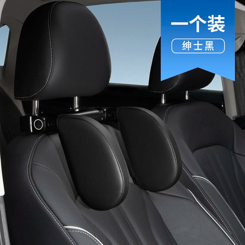 Car side sleep, headrest, neck pillow, rear car for co-driver