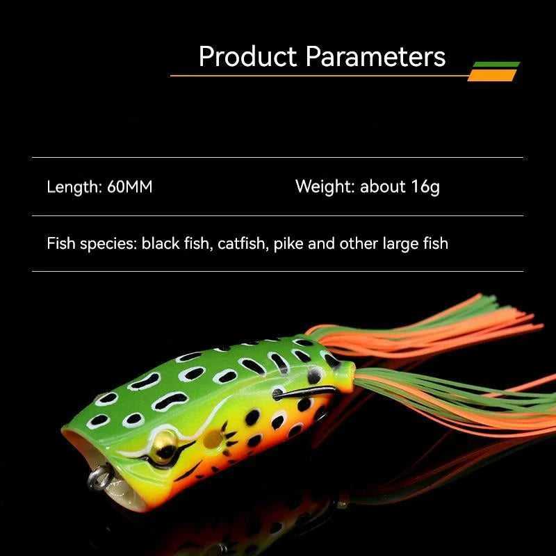 Big Mouth Topwater Frog Lures Durable Lifelike Silicone Bass Bait Floating Realistic for Pike Snakehead Salmon Trout Catfish The jack market .AU The jack market .AU Fishing Gear $ 21 14:200002984#D