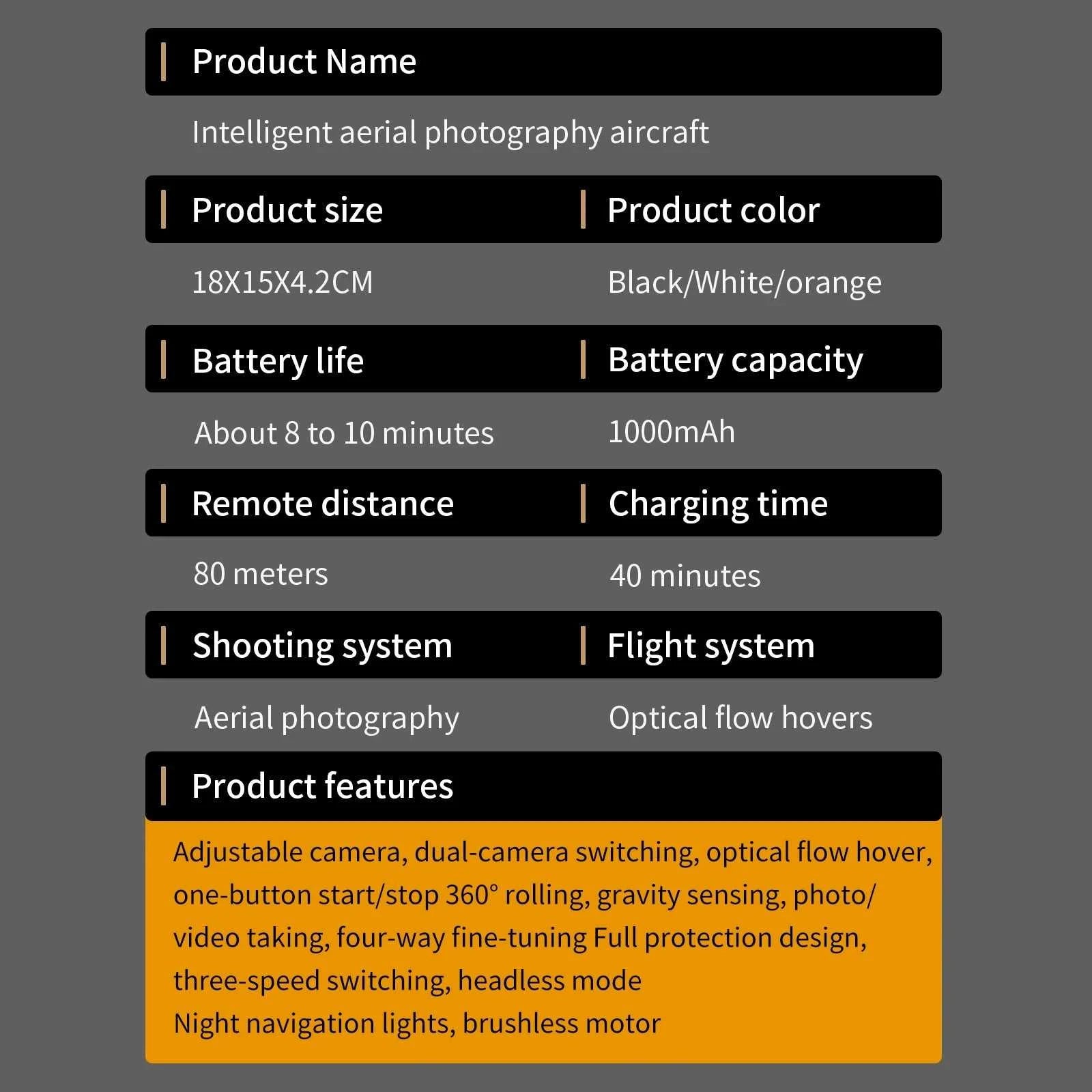 drones with camera profissional con cámara profesionales de 10km optical flow hover dual camera switch 360 °professional드론 дрон The jack market .AU The jack market .AU Drones $ 131 14:193#YL05 black