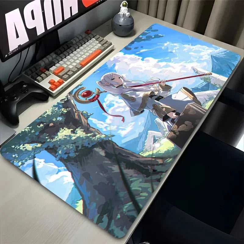 Frieren At The Funeral Mouse Pad XXL 900x400mm PU Mousepad Hot Large Gaming Leather Mouse 700x300xmm Pad Waterproof Table Mat The jack market .AU The jack market .AU Home $ 43 14:366#ZZ1460(2);5:1465476389#500x1000x2mm