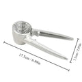 1pc Silvery Metal Multi Functional Walnut Clip Household Nut Shelling Tools Suitable for Walnuts Chestnuts and Hazelnut The jack market .AU The jack market .AU Home $ 25 14:1254#1pc