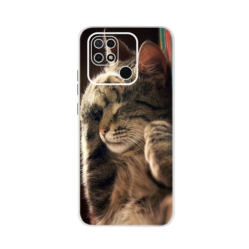 For Cover Redmi 10 Case Silicon Back Cover Phone Case For Xiaomi Redmi 10 2022 Soft coque TPU Redmi 10a 10c Clear bumper etui