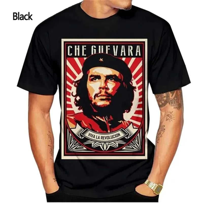 Che Guevara T-Shirt Men 3D-printed Summer Casual Short Sleeve Plus Size Tee Top Full Print Men T Shirts Streetwear Ropa Hombre The jack market .AU The jack market .AU Men Fashion $ 26 14:771#F202412031528599;5:100014066#XS