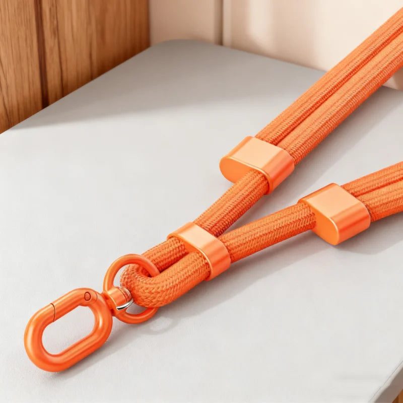 Universal Phone Lanyard - Adjustable Crossbody Neck Strap with Anti-Drop Clip & Portable Wrist Strap