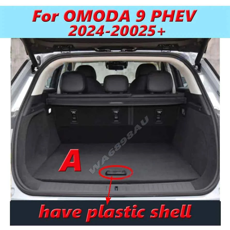 For OMODA 9 PHEV OMODA 9 SHS OMODA C9 PHEV 2025+ Car Trunk Mat High Quality Leather Auto Interior Accessories