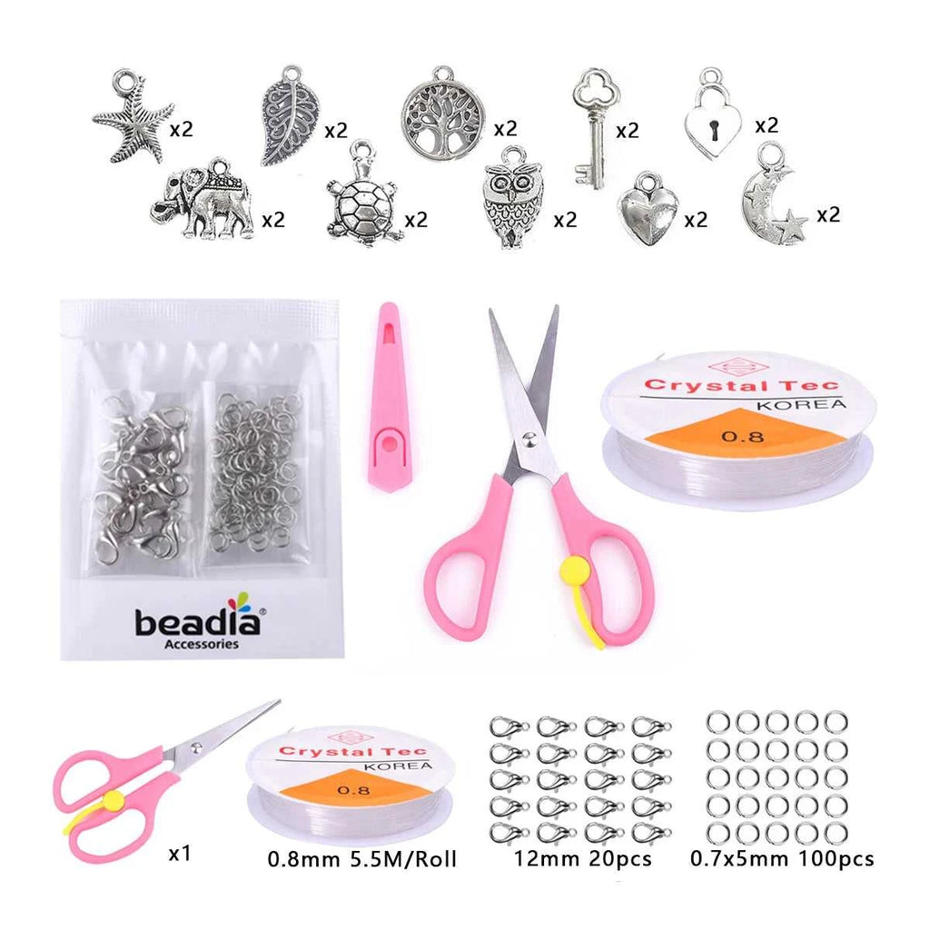 2–4mm Glass Rice Beads Kit 15–24 Grids, 15g/Grid 4000–24000pcs with Lobster Clasps & Cord for DIY Jewelry, Bracelets & Neckla The jack market .AU The jack market .AU Jewellery & Chains $ 76 14:29#BDH136-01