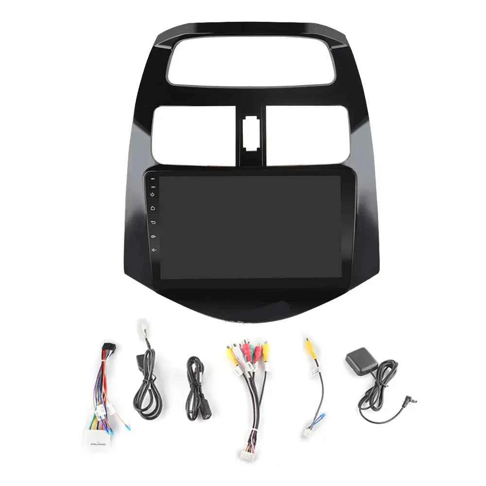 For Chevrolet Spark Beat Matiz Creative Android 12 Car Radio Audio video multimedia Player GPS Navigation 8G + 256G Carplay Auto