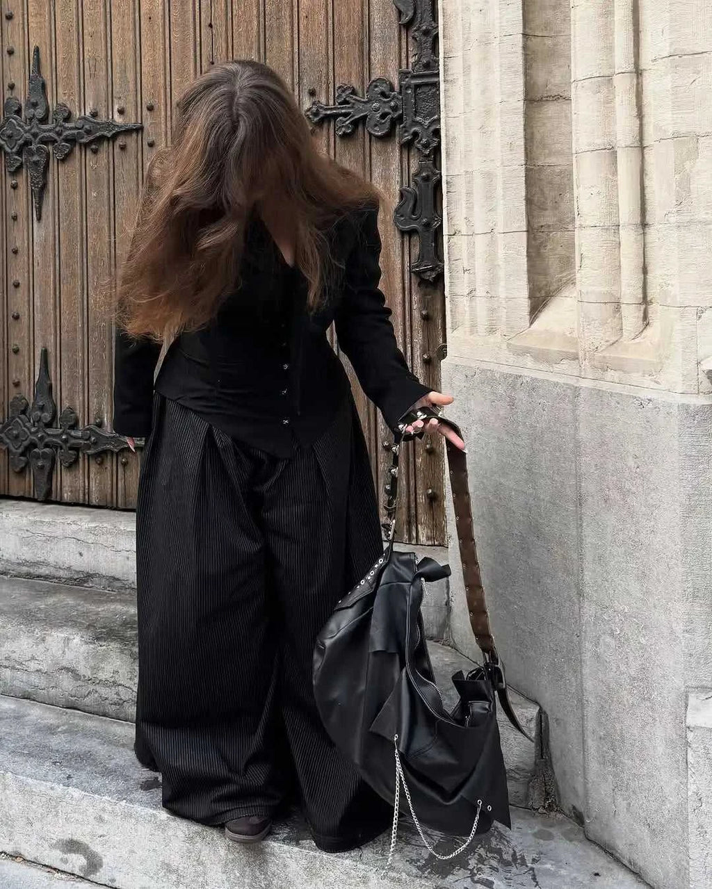 Women Vintage Black Irregular Buttons Top Fashion Solid Lapel Short Sleeve Slim Cropped Blouse 2026 Lady Daily Street Y2k Tops The jack market .AU The jack market .AU Woman Fashion $ 82 14:771#Picture Color;5:361386