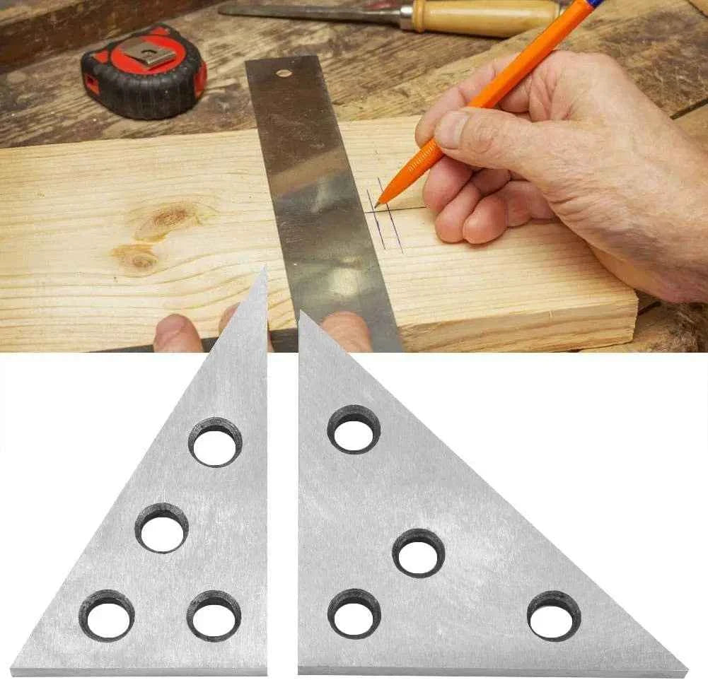 JAVIER Precision Ground Angle Block Set - Durable 2/10/12/17pc Kit with Storage Case for Lathes & Machinist Tools