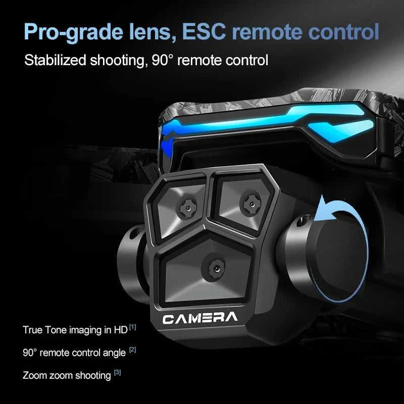 New D13 Drone 4K Professional HD Triple Camera 5G WIFI FPV Dron 360° Obstacle Avoidance Brushless Large Screen RC Quadcopter Toy The jack market .AU The jack market .AU Drones $ 123 14:173#D13-Screen Drone