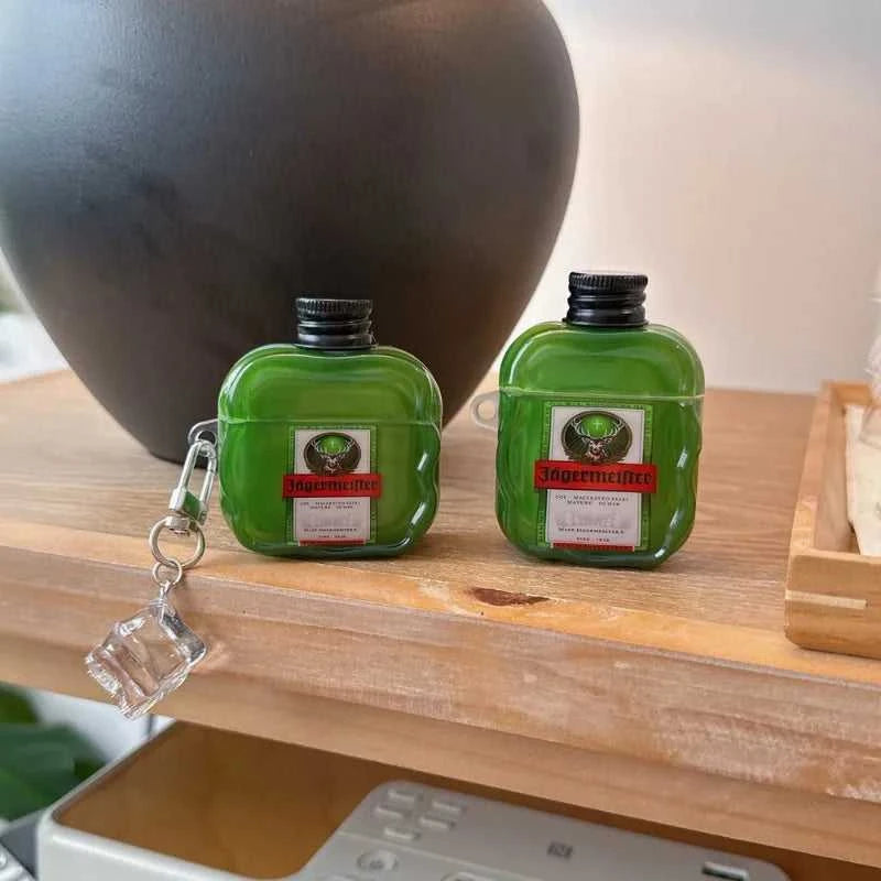 Soft Protective Case for AirPods Pro/1/2/3, 3D Green Liquor Bottle Design, Anti-Scratch Anti-Slip Cute Earphone Cover The jack market .AU The jack market .AU Accessories Electronics $ 57 14:1063#A;5:872#Airpods 1 2