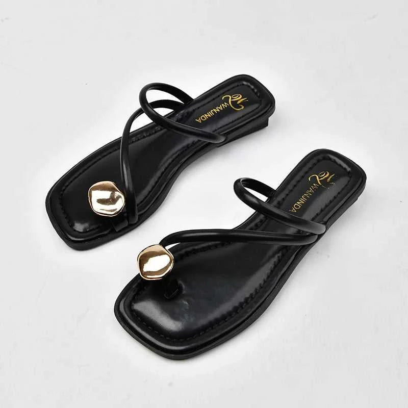 2025 Summer Beach Flip Flop Clip Toe Women Flats Slippers Shoes Outdoor Casual Ladies Low Heel Slides The jack market .AU The jack market .AU Step Up Your Style: Trendy Shoes for Every Occasion! $ 67 14:193;200000124:200000334