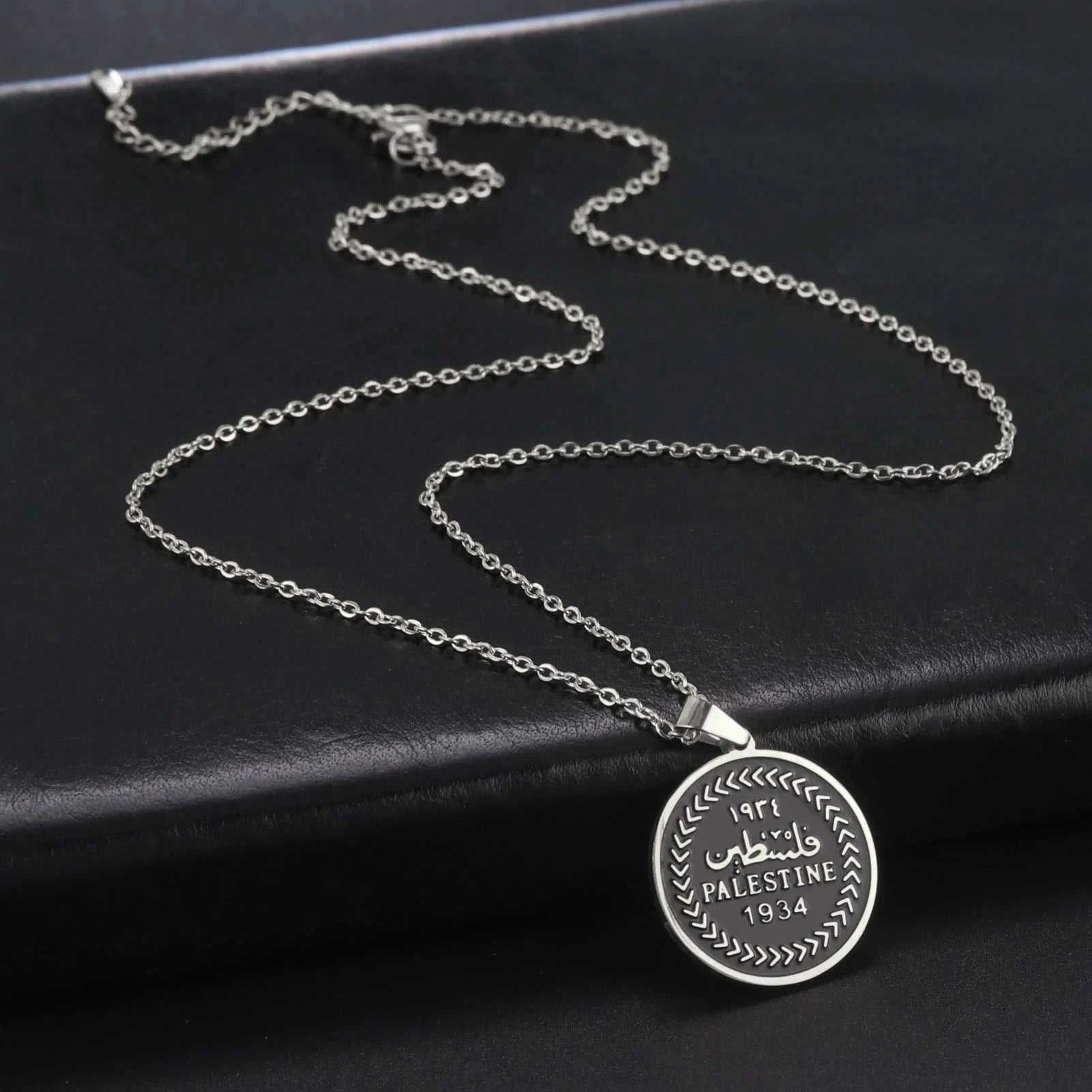 Cazador Vintage Palestine Women's Necklace Men Pendant Choker Necklace Mother Gift Stainless Steel Jewelry 2024 Wholesale The jack market .AU The jack market .AU Jewellery & Chains $ 48 200001034:2604813136#Rose Gold Color