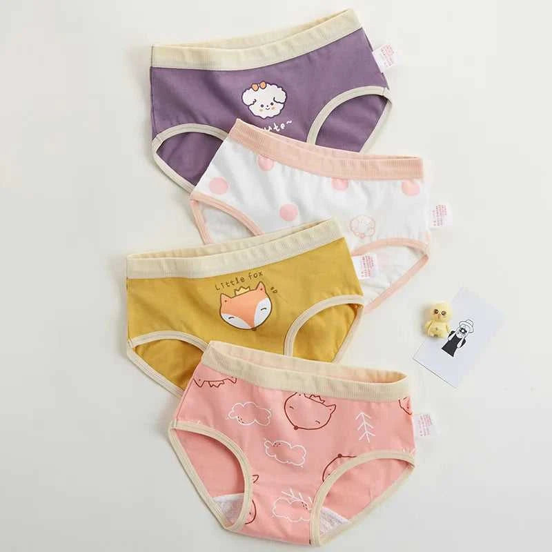 Girls Panties Kids Cotton Underwear Children's Briefs Cherry Cartoon Short 4Pcs/lot The jack market .AU The jack market .AU Mum & Kids: Essential Products for Every Family $ 29 14:771#4pcs one lot;200000463:200004189#XL(120-130cm17-21kg)