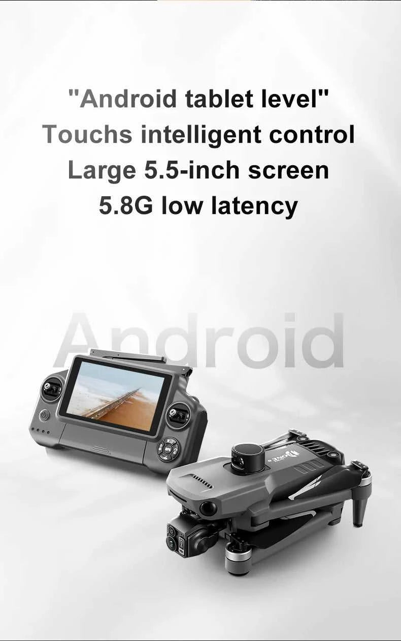ZLL D12 Drone With 8K HD Camera Screen Remote GPS 360° Obstacle Avoidance 5G Wifi FPV Brushless Motor RC Dron Load capacity 500g The jack market .AU The jack market .AU Drones $ 452 14:193#D12-NO OAS