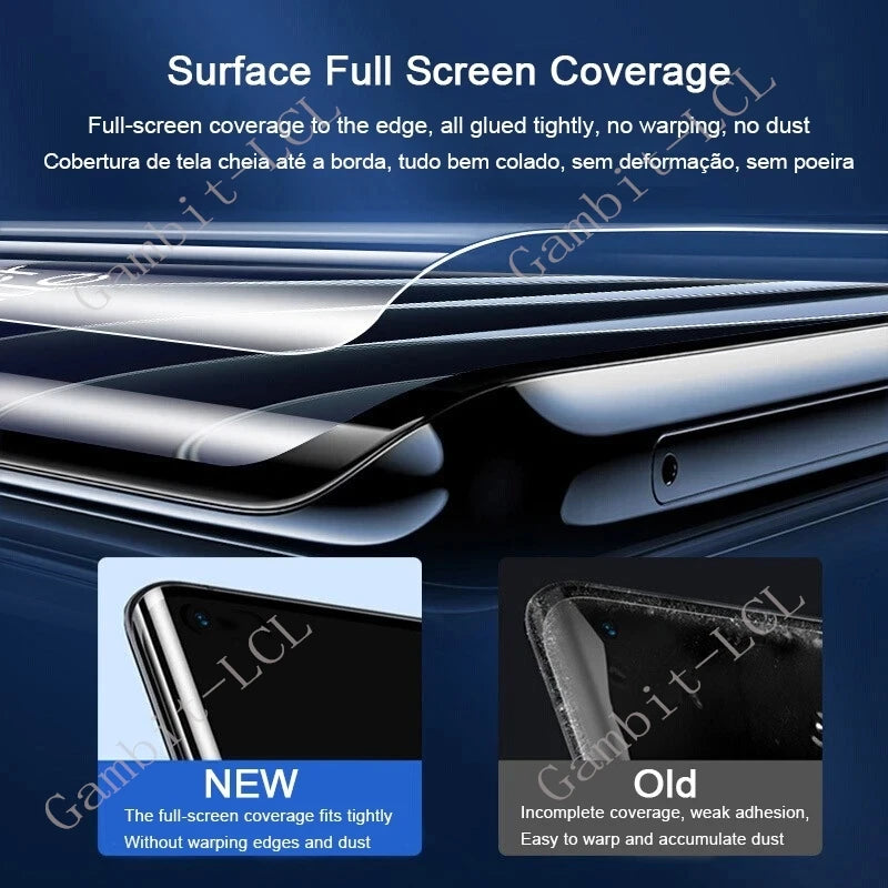 OPPO Find N3 Flip Hydrogel Screen Protector - 3-in-1 Full Coverage, 6.8" HD Clarity, Ultimate Protection