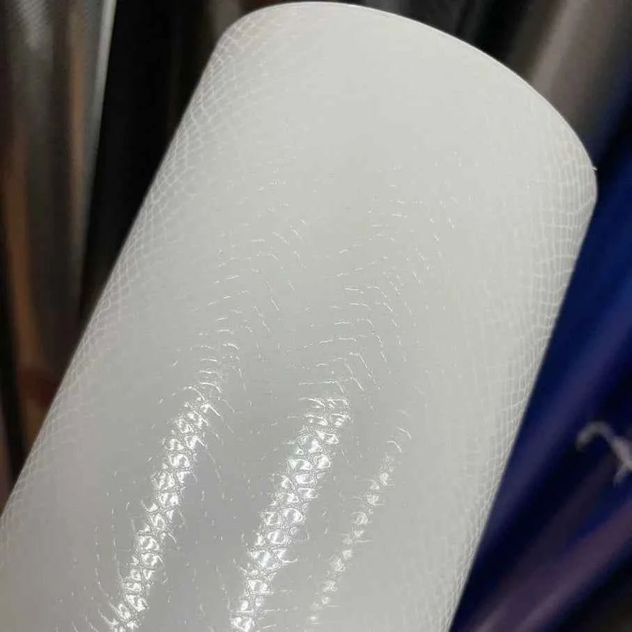 50CM*800CM Black Snake Skin Leather Grain Texture Vinyl Car Wrap Sticker Decal Film Adhesive Sticker Interior Car Styling