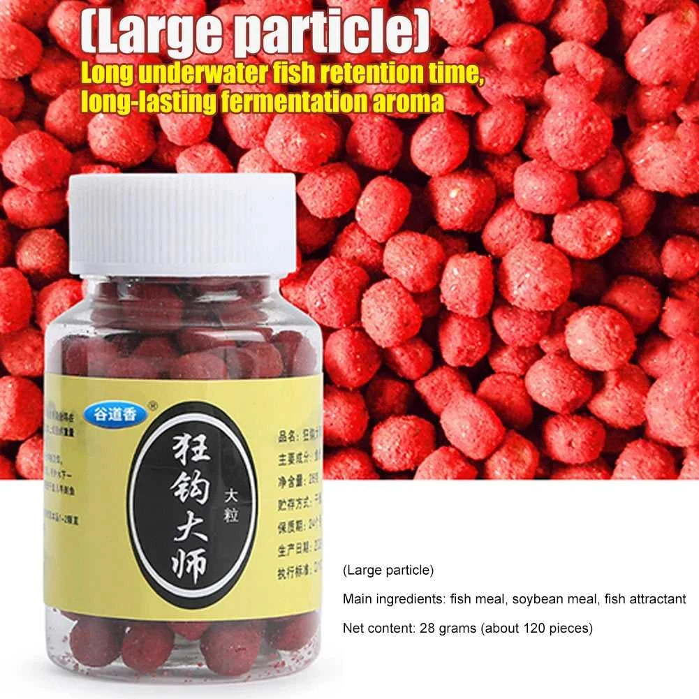 NEW Fish Food Pellets Portable Far-reaching Fishing Baits Stimulate Olfactory Sensation Fishing Supplies for Carp Extruded Feed The jack market .AU The jack market .AU Fishing Gear $ 22 14:366#Small Grains