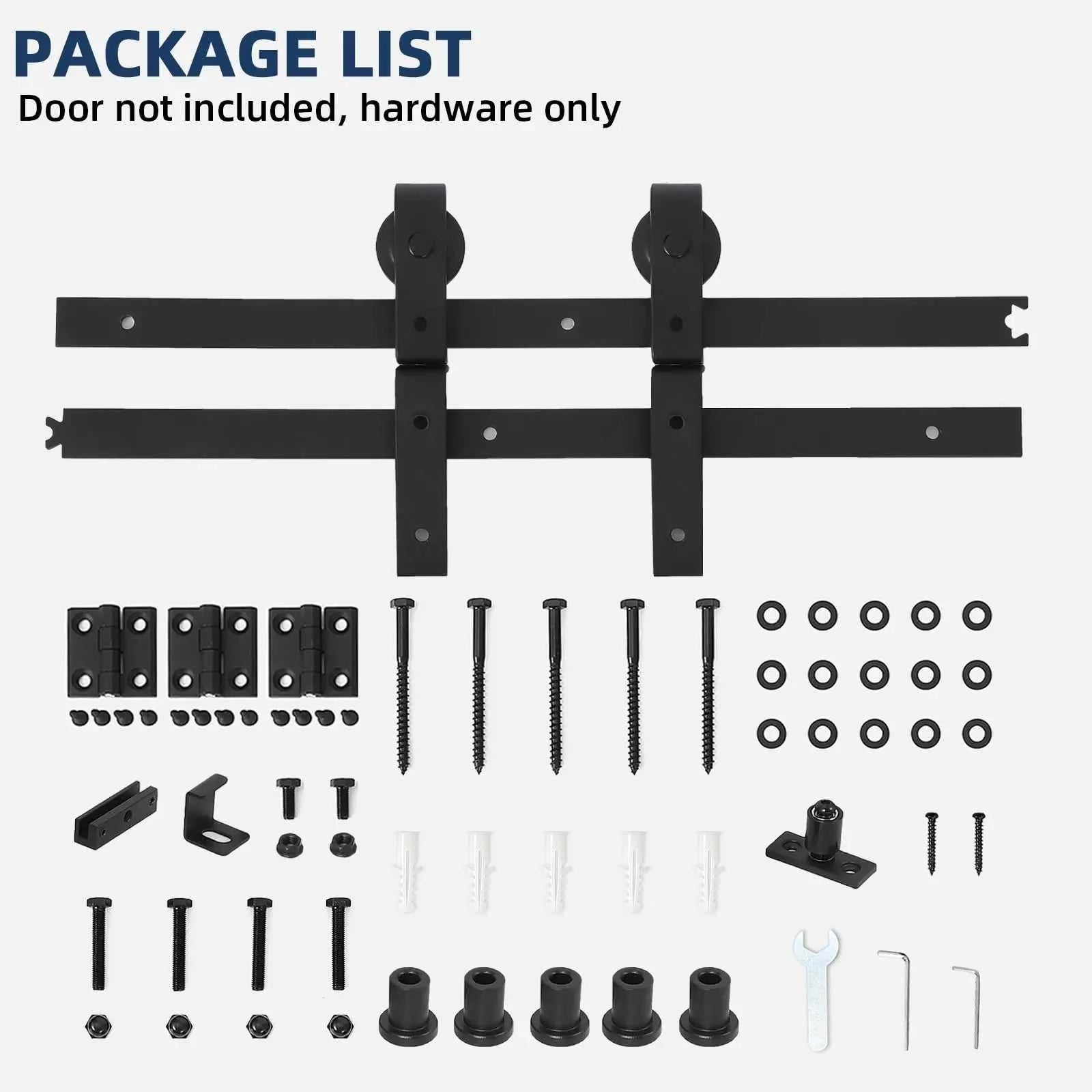 Heavy Duty Bi-Folding Sliding Barn Door Hardware Kit Quiet Side-Mounted Roller – 2/4 Bifold Doors For Closet Laundry Bedroom The jack market .AU The jack market .AU Home $ 131 14:365458#52in for 4 Doors;200007763:201336106