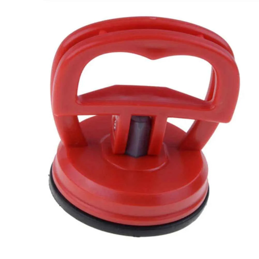 Mini Suction Cup Lifter Glass Puller Sucker Plastic Repair Rubber 1pc Tool 4.72in Dent Panel 5.31*5.12*4.72in Blue