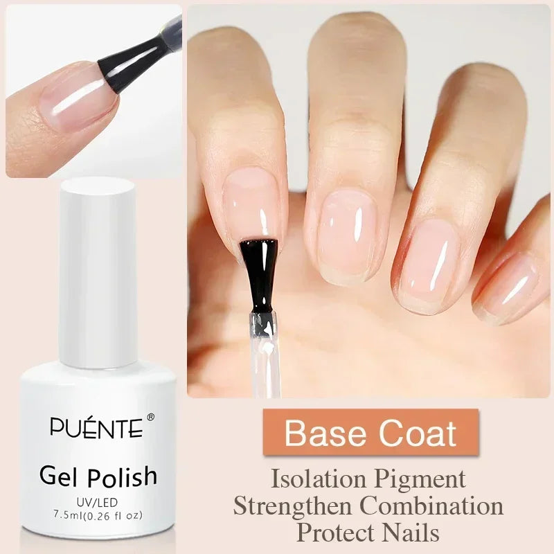PUENTE Cat Eye Magnetic Gel Nail Polish - Vibrant Starry Galaxy Effect, Soak Off UV, 7.5ML