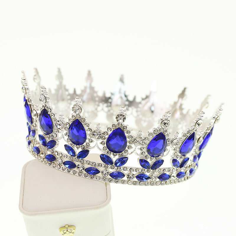 Wholesale Gold Crystal Headdress Prom Pageant Full Round Circle King Crowns For Cake Decoration The jack market .AU The jack market .AU Jewellery & Chains $ 65 200001033:200025551#C21;351:200001569