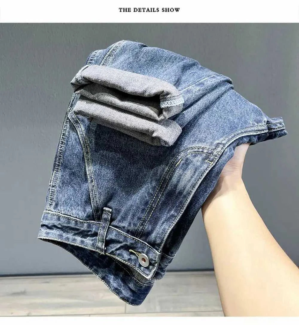 Korean Vintage Loose Tapered Men's Jeans Fashion High Street Drape Harem Pants Youth Hip Hop Streetwear Male Blue Denim Trousers The jack market .AU The jack market .AU Men Fashion $ 53 14:173;200007763:201336100;5:200001014
