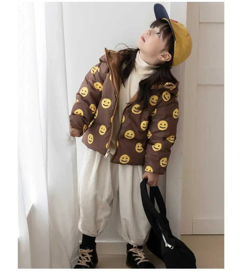 New Double-sided Down Cotton Jacket with Hooded Jacket for Children's Thickened Plush Children's Short Jacket The jack market .AU The jack market .AU Mum & Kids: Essential Products for Every Family $ 52 14:771#1;200000463:200004188