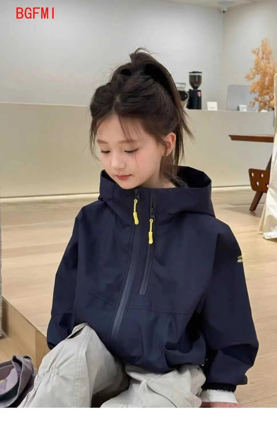 4-12Y Children's Navy Blue Spring Autumn Coat 2025 New Style Soft Windproof jackets for Girls Teenager Casual Loose Hooded Top The jack market .AU The jack market .AU Mum & Kids: Essential Products for Every Family $ 45 14:1063;200000463:200004191#120cm(for 105-115cm)
