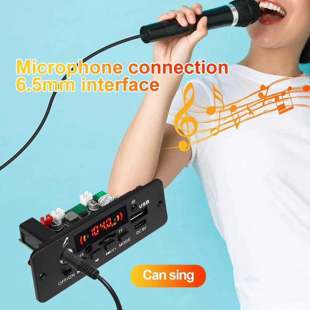 Bluetooth 5.0 10W Amplifier MP3 Decoder Board Wireless Music Player 5V Car FM Radio Module USB TF for Music Subwoofer Speaker The jack market .AU The jack market .AU Home $ 50 14:193#2X5W