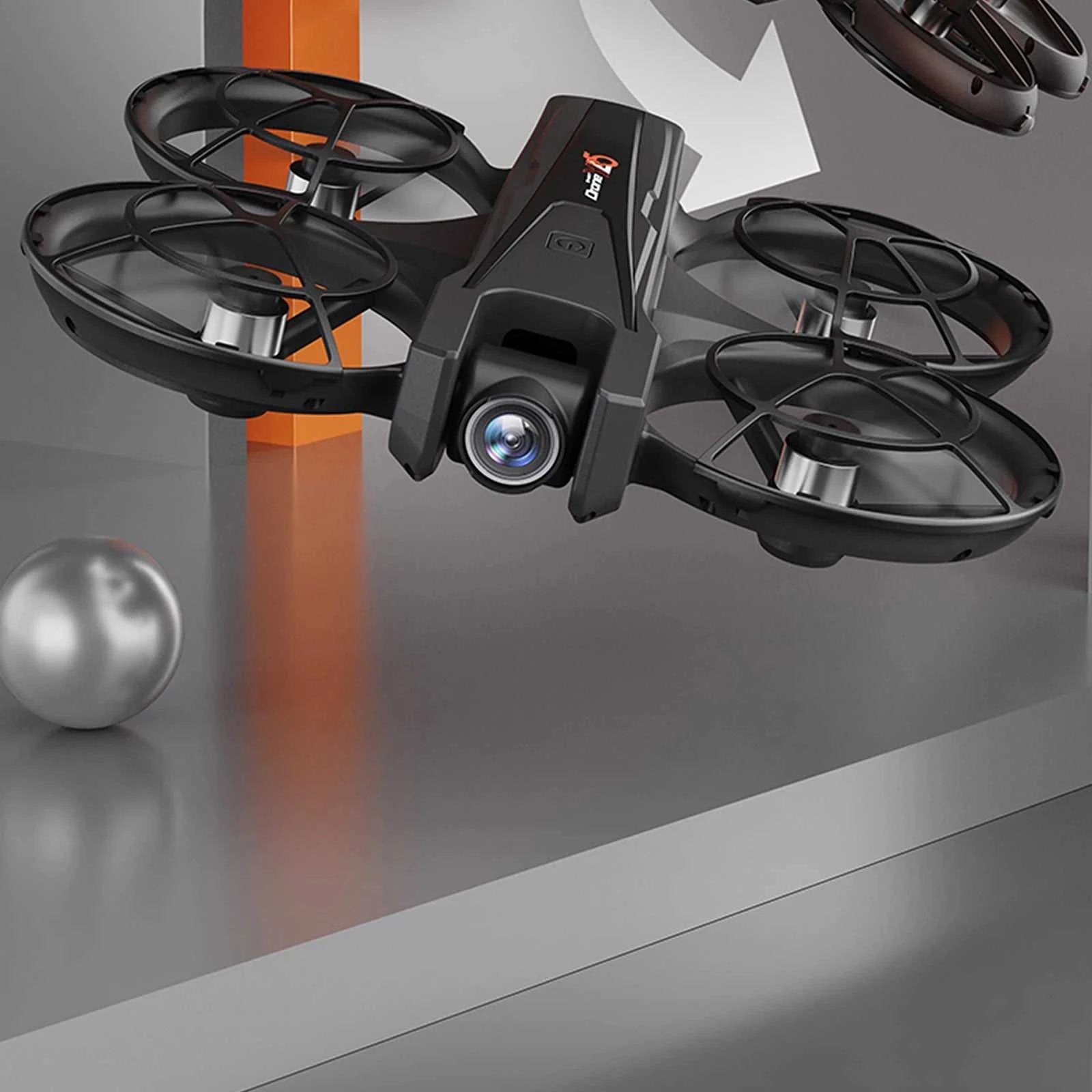 drones with camera profissional con cámara profesionales de 10km optical flow hover dual camera switch 360 °professional드론 дрон The jack market .AU The jack market .AU Drones $ 131 14:193#YL05 black