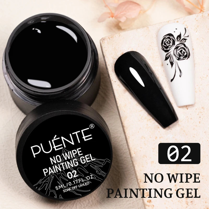 PUENTE Cat Eye Magnetic Gel Nail Polish - Vibrant Starry Galaxy Effect, Soak Off UV, 7.5ML
