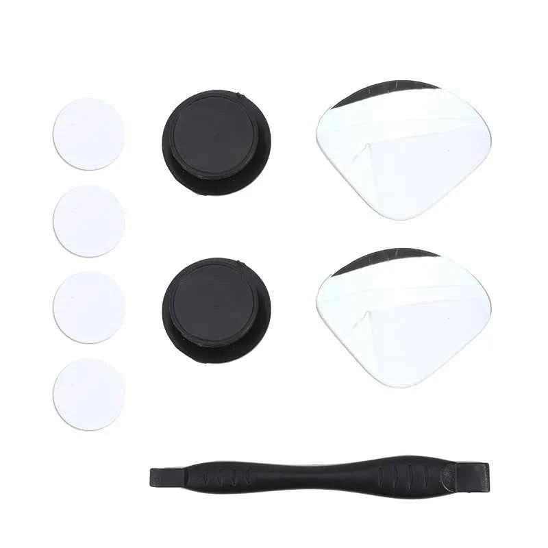 Car Rearview Mirror 360 ° Adjustable Wide-angle Reversing Assist Blind Spot Mirror Novice Parking Observation Practical Car Tool