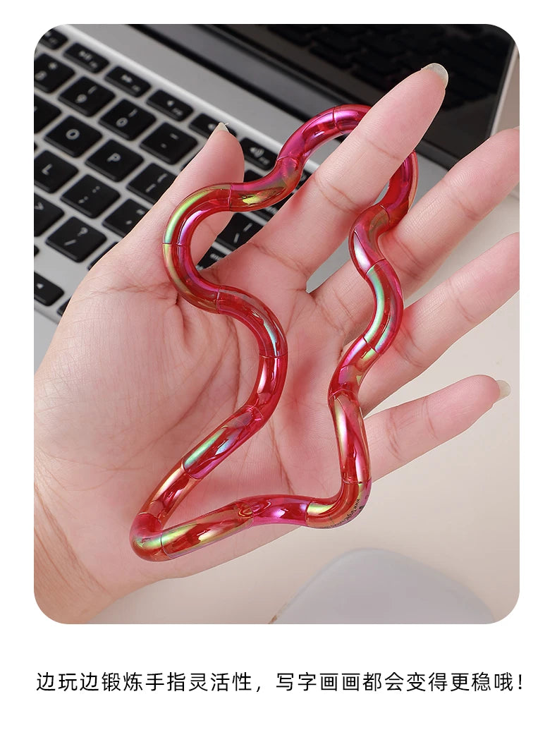 Official Genuine Twist Music Warm Transformation Adult Stress Relief Tool Adhd Concentration Training Finger Toy