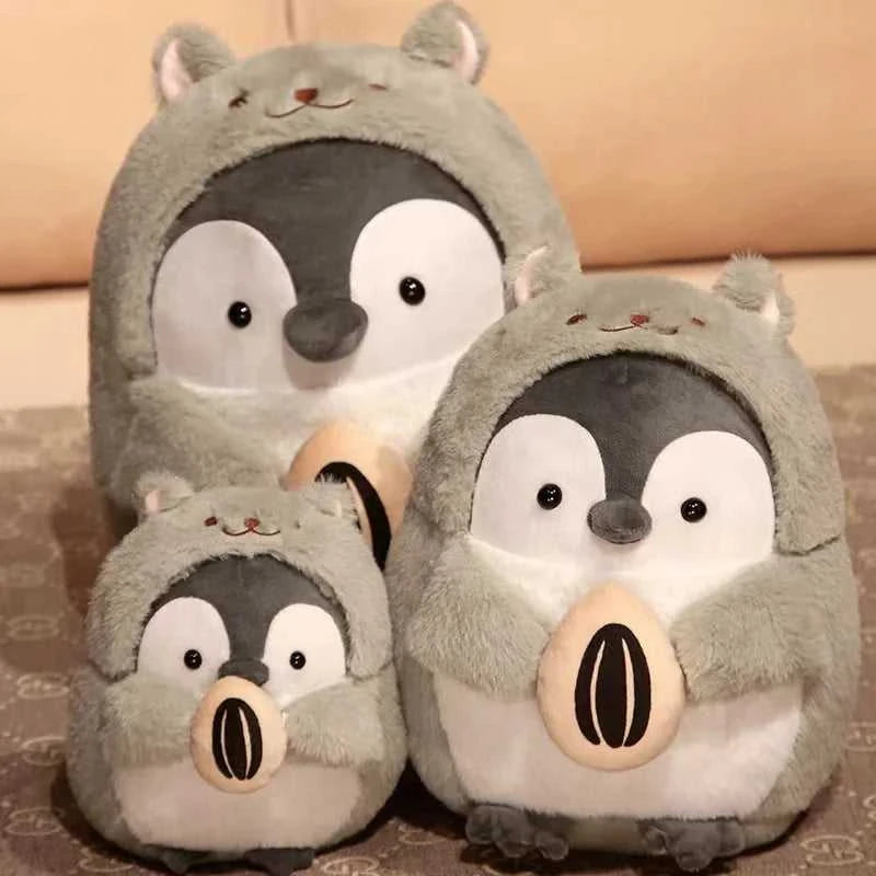Cute Kawaii Plush Toy Penguin Doll Soft Stuffed Home Decoration Pillow Nap Pillow For Children Holiday Gift The jack market .AU The jack market .AU Little Wonders $ 63 14:366#Hat Penguin;152:201336176#35cm