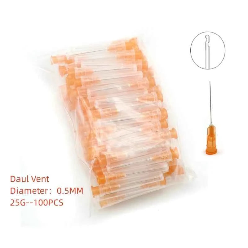 100Pcs Endo Irrigation Needles - Precision 25G/27G/30G Tips for Root Canal Mastery