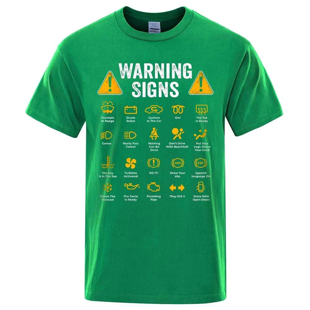 Funny Driving Warning Signs 101 Auto Mechanic Gift Driver T-Shirt Fashion Casual T Shirt Cotton Mens Tops Tees Casual Oversized The jack market .AU The jack market .AU Men Fashion $ 35 14:173#Brown;5:4183