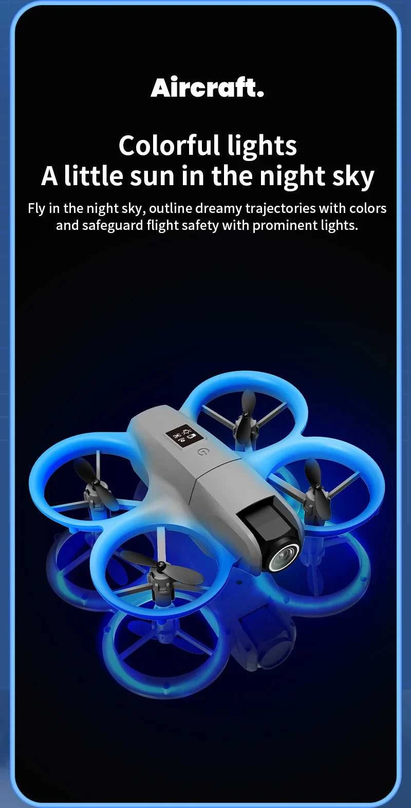 New H135 Mini Drone WIFI FPV Hover Professional 4K Camera Pocket Coloful Lights Dron Rc Plane Foldable Quadcopter RC Toys Gifts The jack market .AU The jack market .AU Drones $ 78 14:29#H135