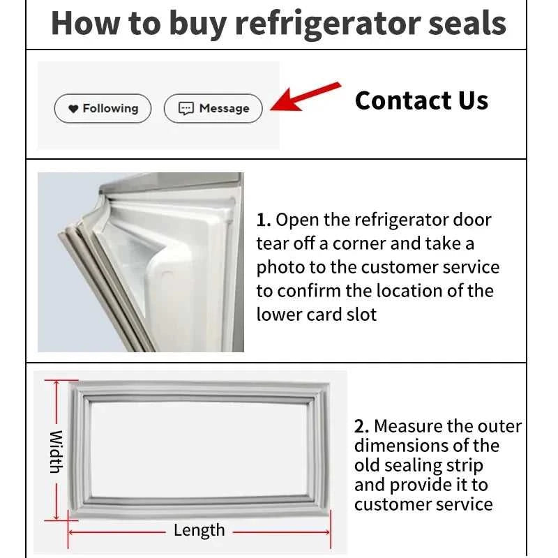 1-11m Custom home refrigerator door seal strip strong magnetic adsorption door gap seal pad universal door gasket The jack market .AU The jack market .AU Home $ 161 14:200001438#11m;200007763:201336100