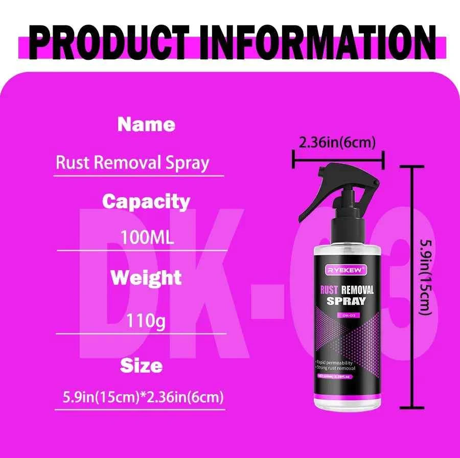 Car Wheels Rim Cleaner Multi Purpose Rust Remover Brake Paint Protect Metal Dust Iron Powder Remover Car Care Chrome Spray